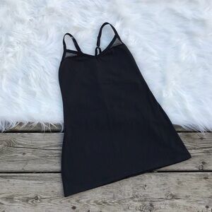 Beyond Yoga Black Sleeveless Tank Yoga Top